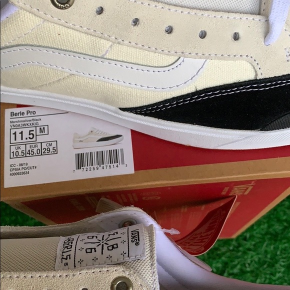 VANS BERLE PRO MARSHMALLOW/BLACK WMNS - Picture 14 of 16